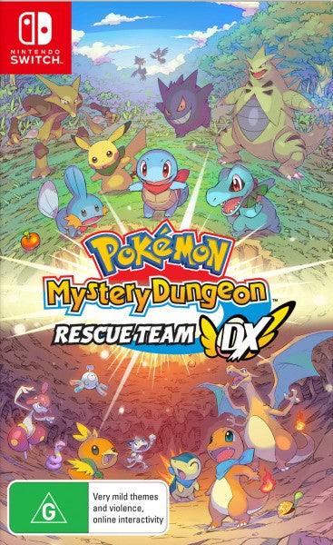 Pokemon Mystery Dungeon Rescue Team DX Switch